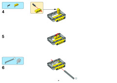 LEGO 8258 instructions page 17 – build guide